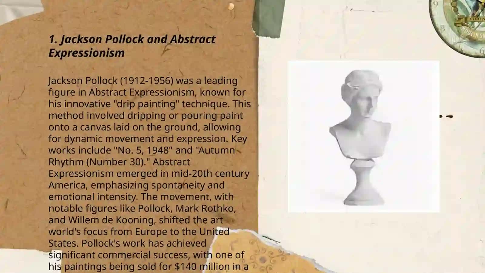 Famous figures in US art 3