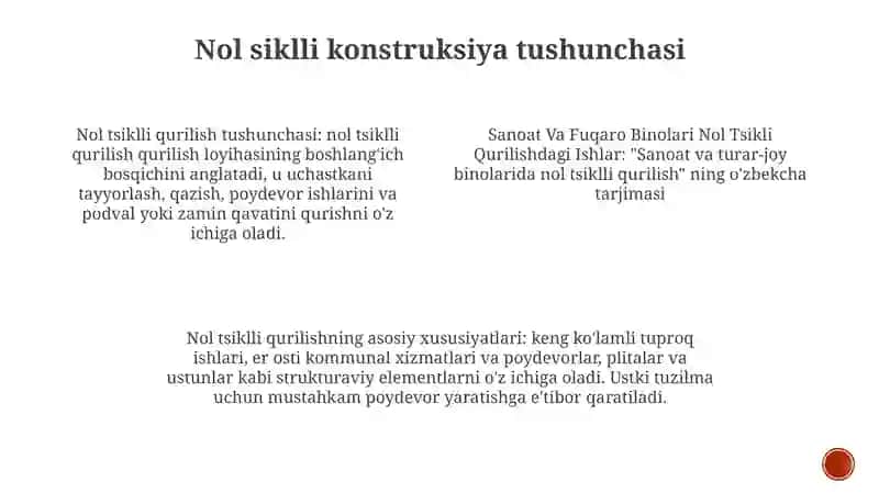 Sanoat Va Fuqaro Binolari Nol Tsikli Qurilishdagi Ishlar 3