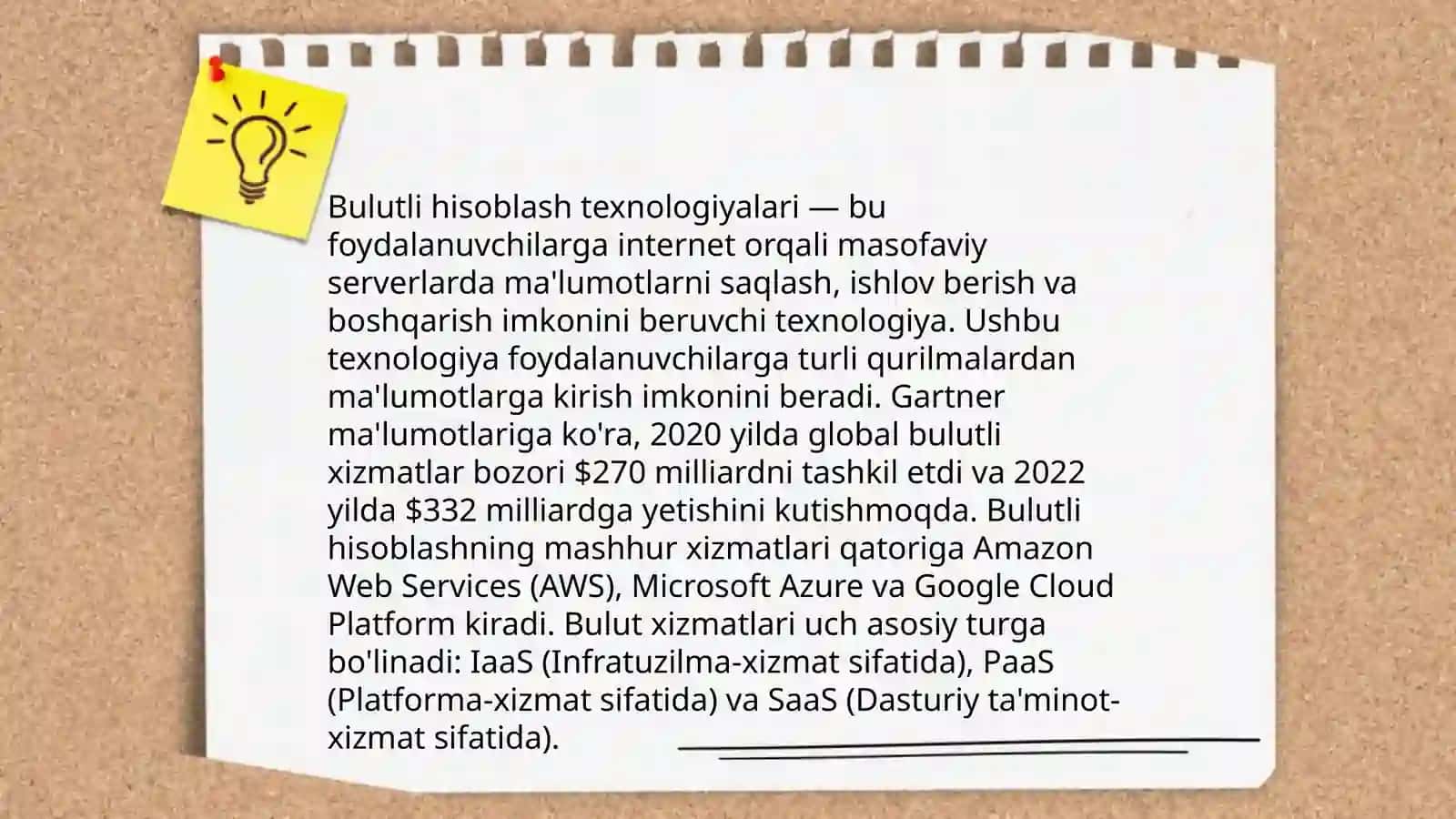 Bulutli hisoblash texnologiyalari 3