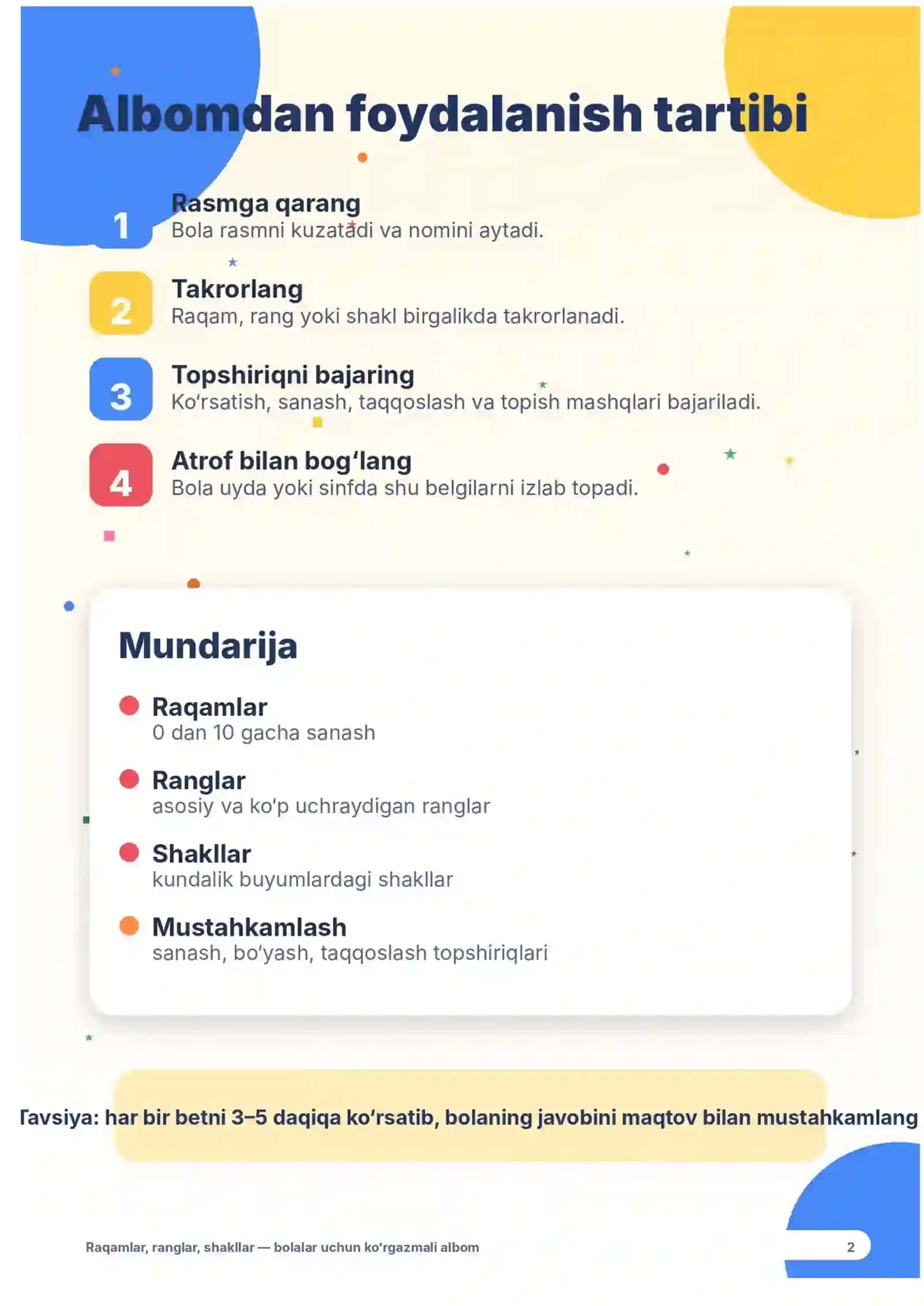 ranglar_shakllar_bolalar Raqamlar 3