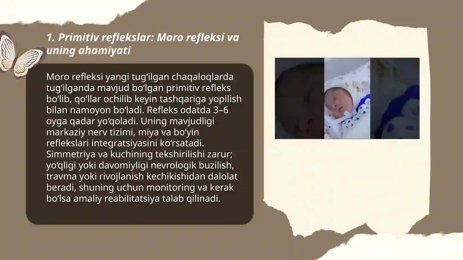 Yangi tug‘ilgan chaqaloqlarning reflekslari, temperamentlari va qobiliyatlari 3