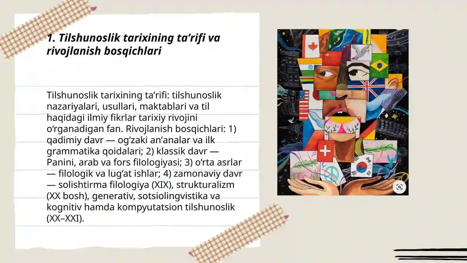 Tilshunoslik tarixining umumiy tavsifi - Fayzullayeva Sevinch 3