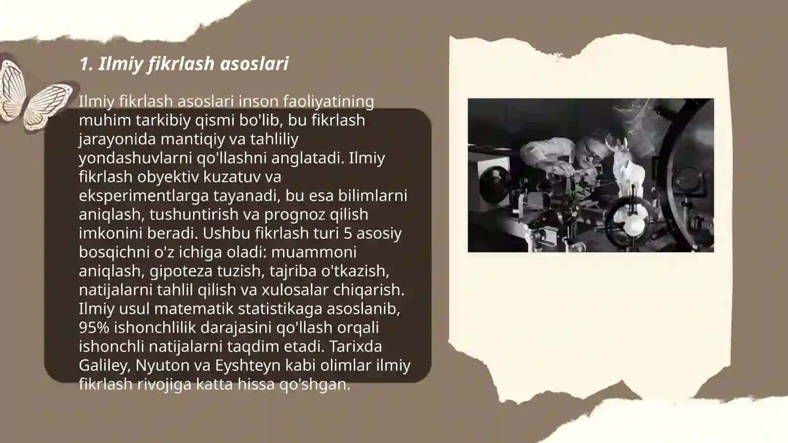Ilmiy fikrlashni rivojlantirish 3