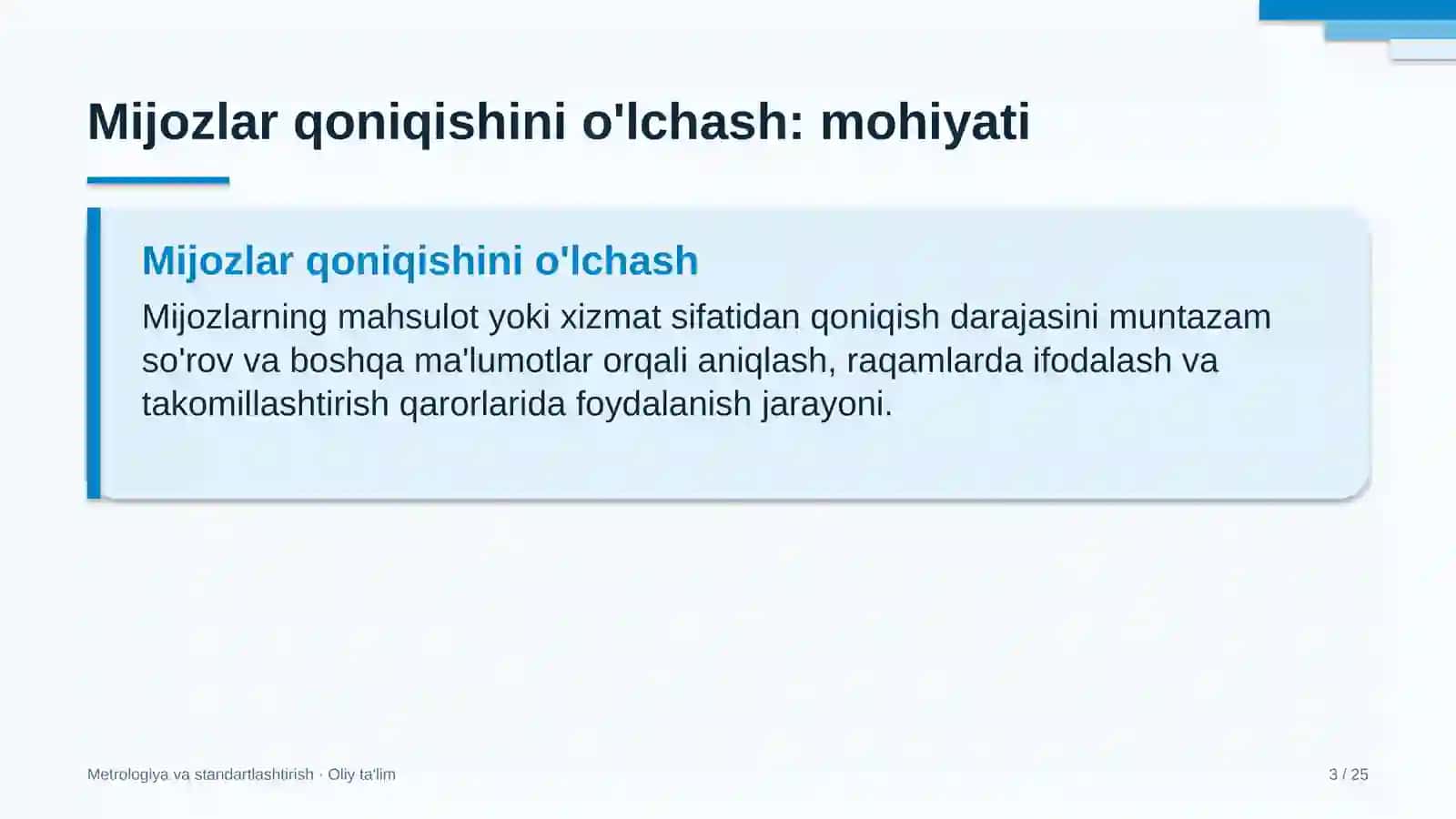 advokatlik byurolarida mijozlar qoniqishini o'lchash 6637 3