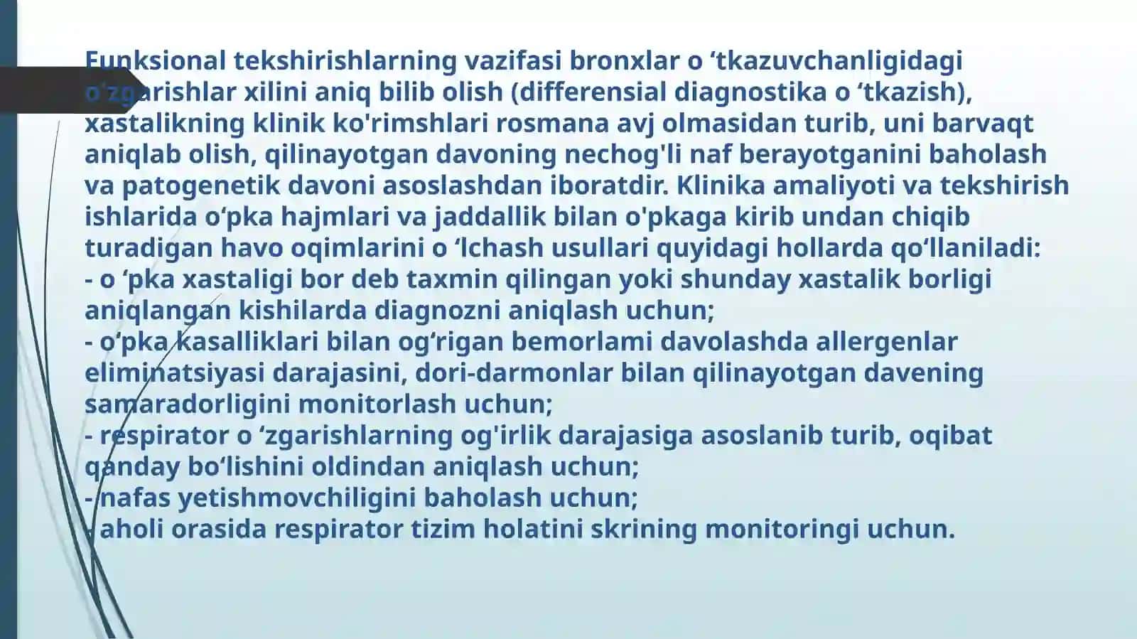 Nafas olish sistemasi 3