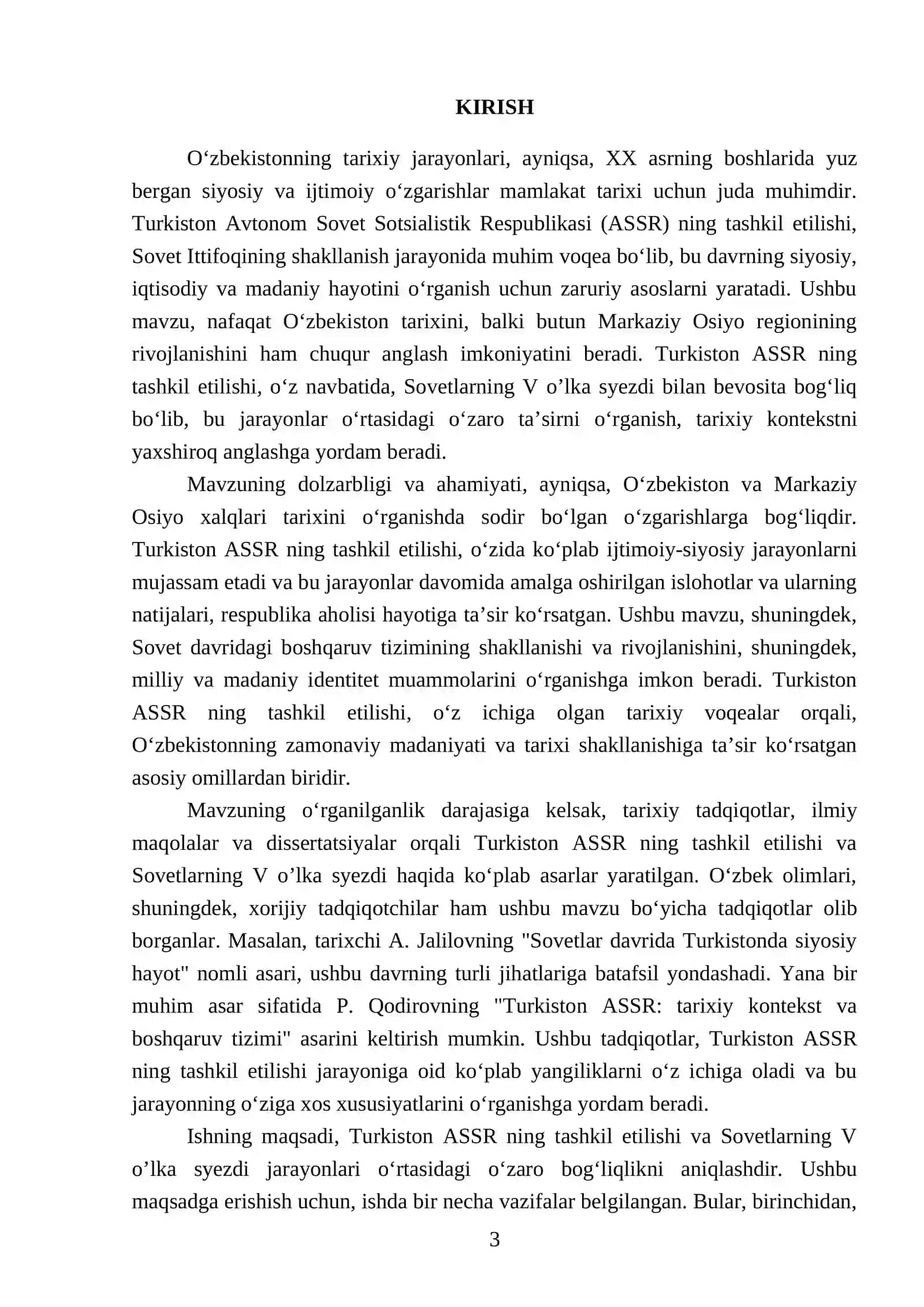 Turkiston ASSR ning tashkil etilishi sovetlarning V o’lka syezdi va boshqaruv xususiyatlari 3
