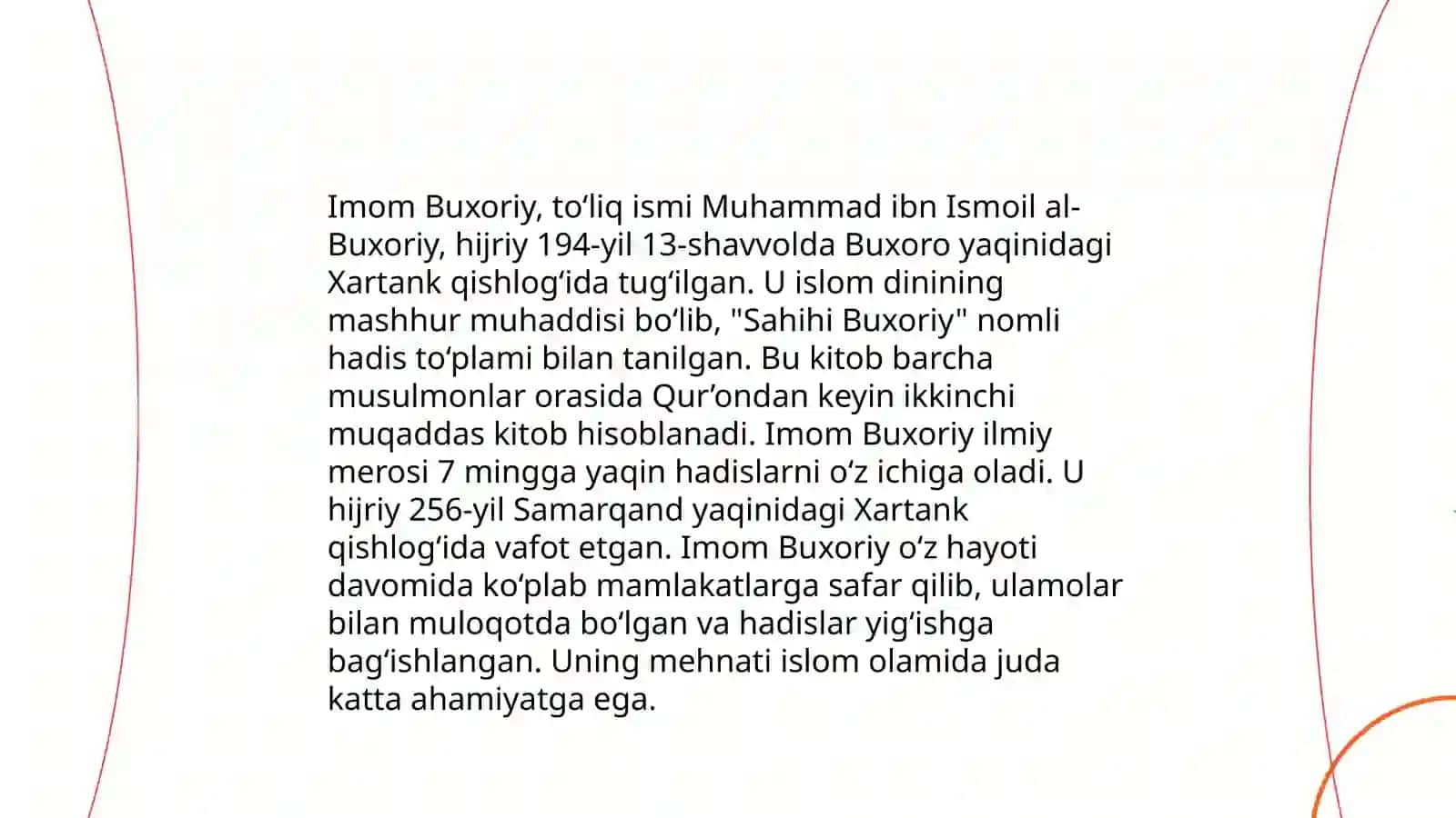 Imom Buxoriy Va Imom Termiziyning hadis ilmiga qòshgan hissalarini qiyosiy tahlili 3