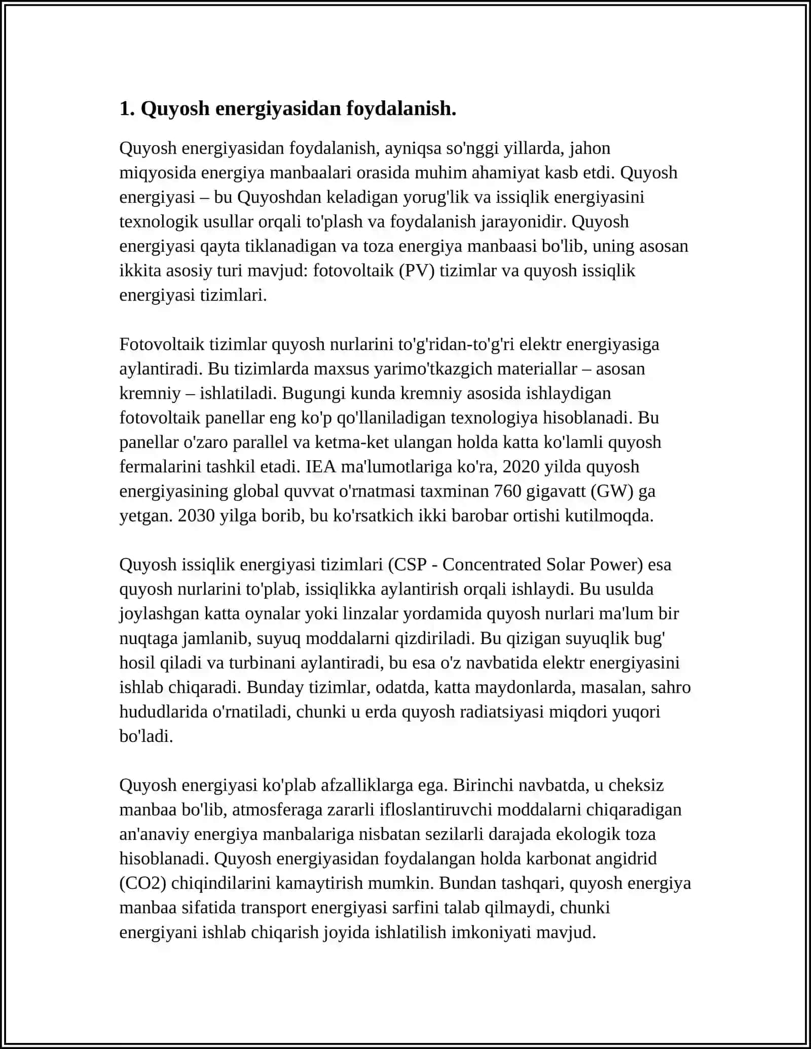 ANORNING HAVO HARORATIGA VA ISSIQLIKKA BULGAN TALABI 3