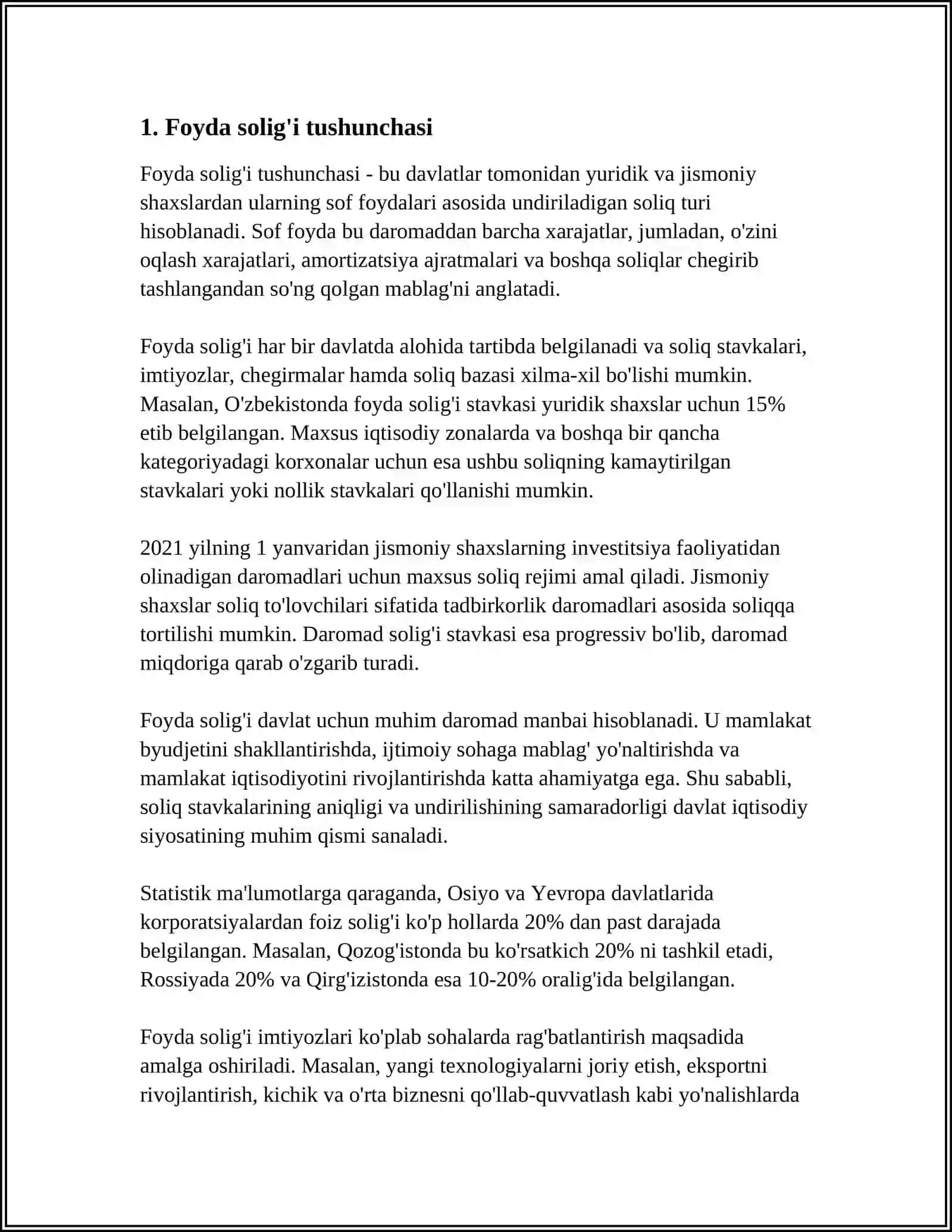 FOYDA SOLIG'I HISOBI 3