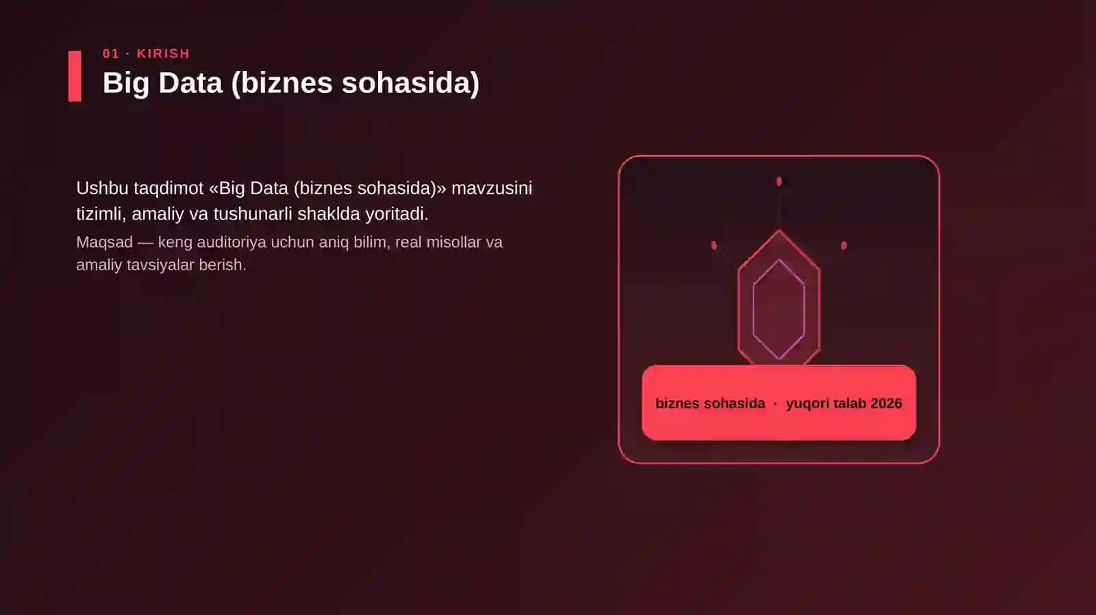 Big Data (biznes sohasida) 3
