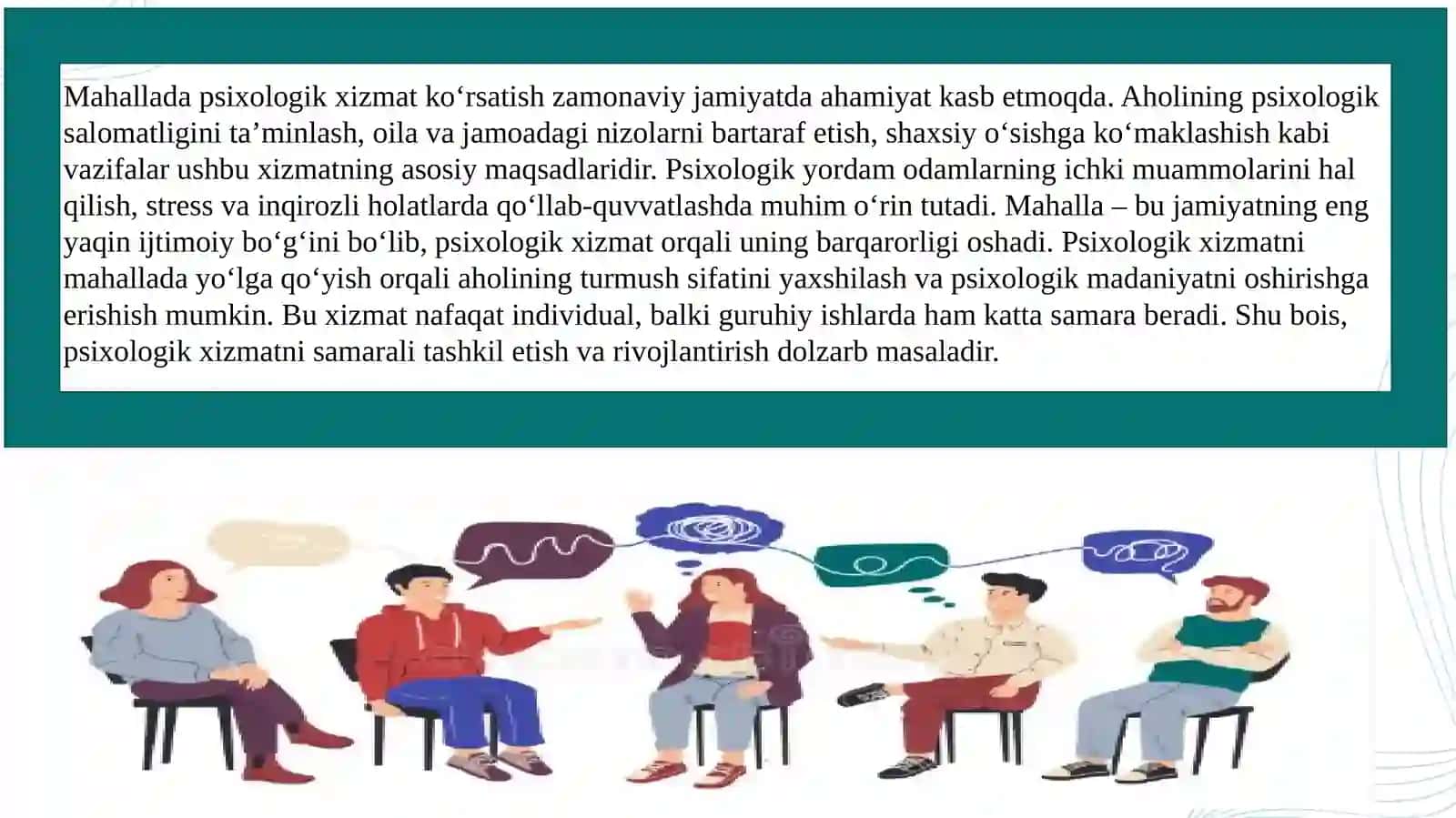 Mahallada psixologik xizmat ko'rsatish amaliyoti 3