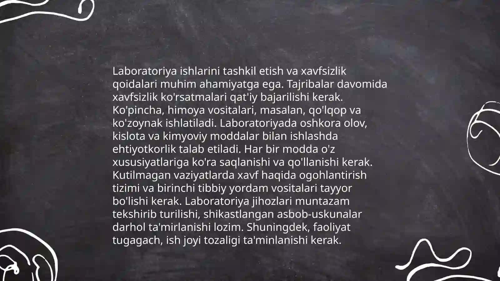 Laboratoriya ishlarini bajarish boʻyicha uslubiy qoʻllanmalar 3