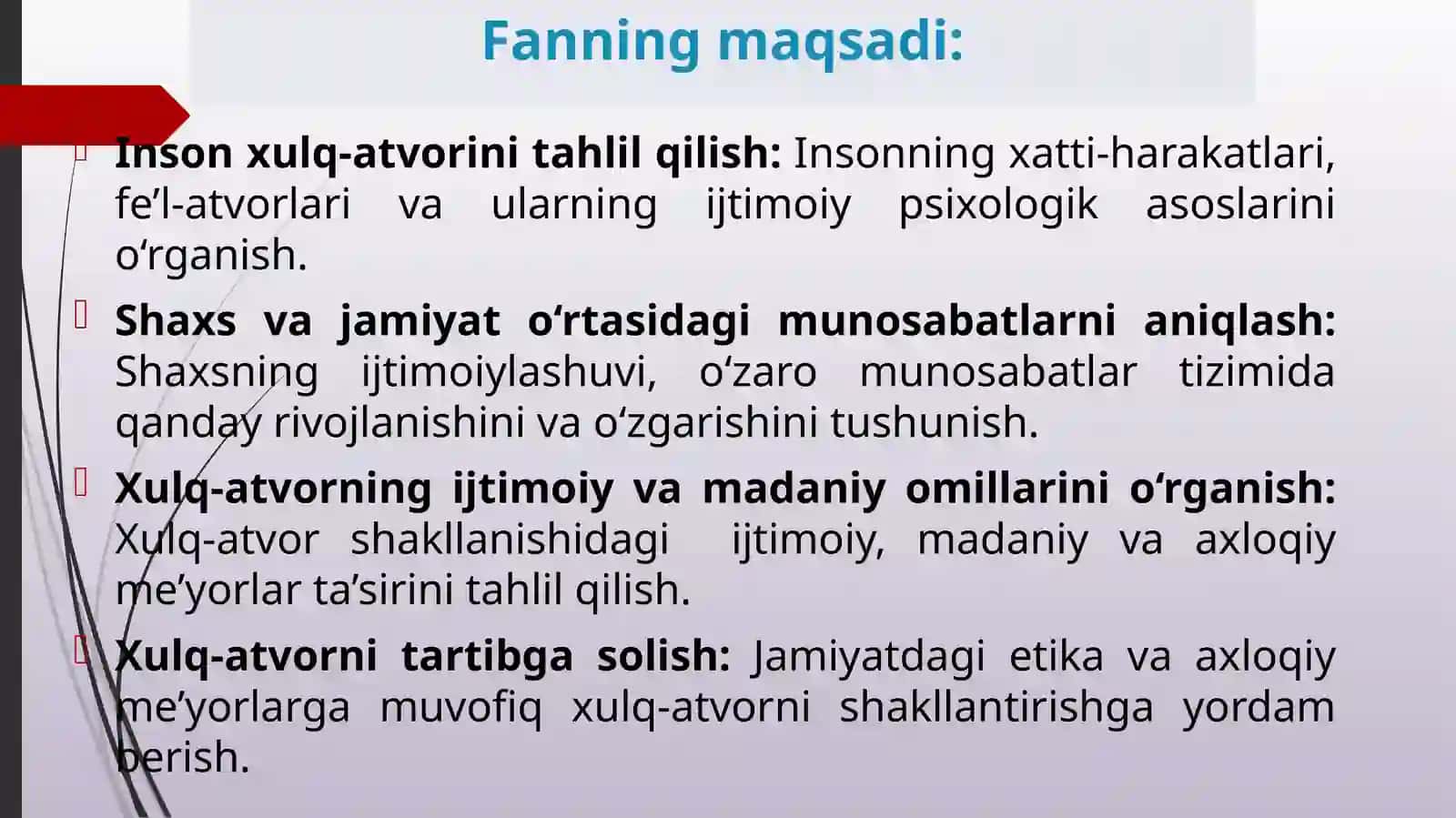 Inson xulq-atvori va ijtimoiy muhit faniga kirish 3