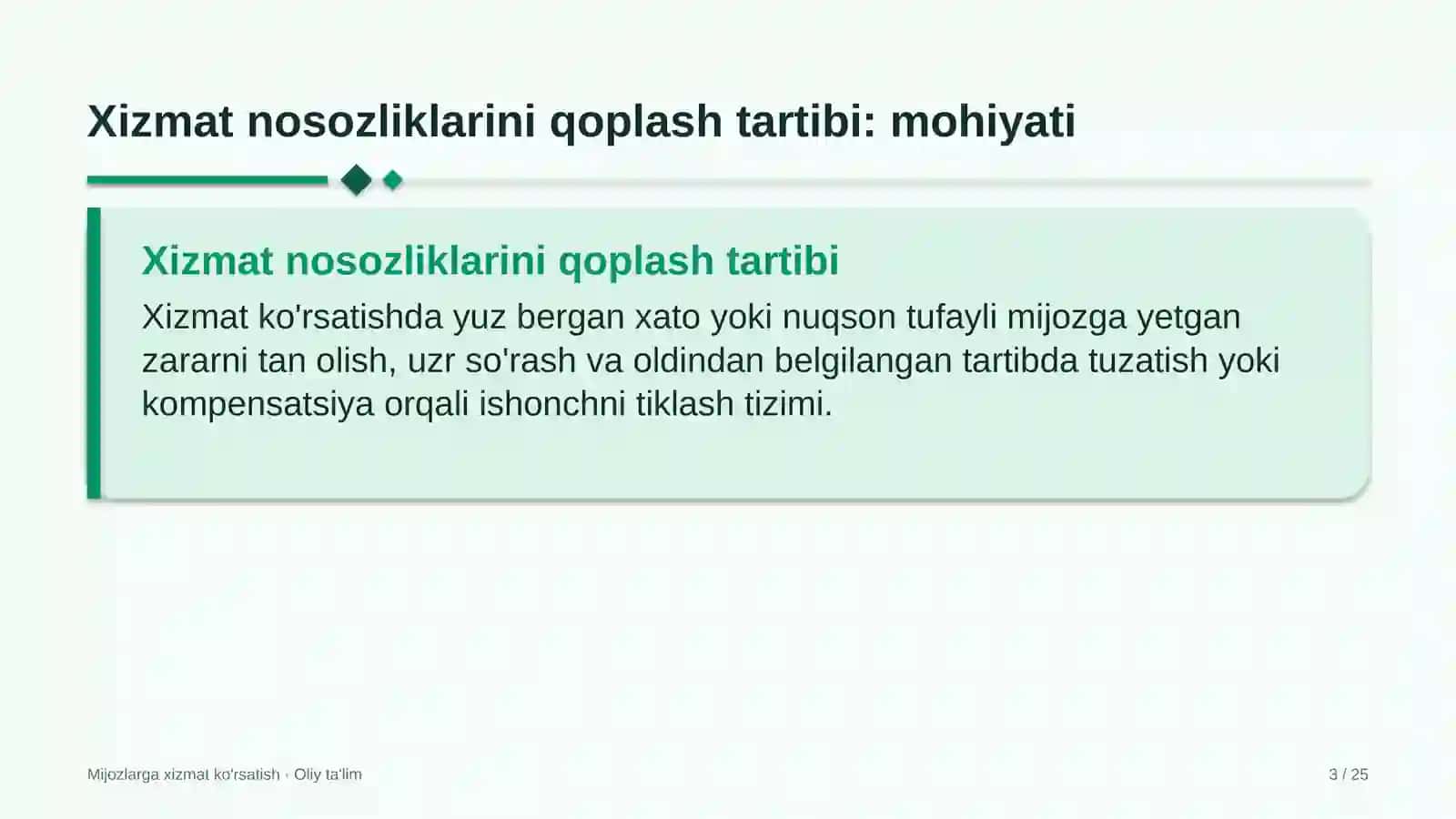 metall konstruksiyalar zavodlarida xizmat nosozliklarini qoplash tartibini joriy etish 3803 3