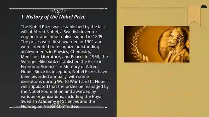 Nobel prize 3