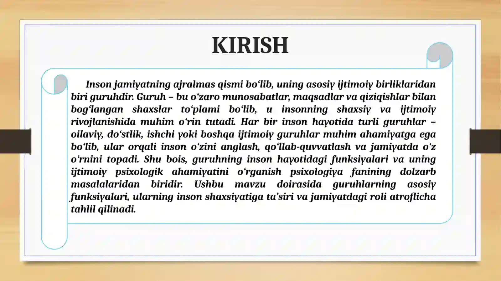 GURUHNING INSON HAYOTIDAGI FUNKSIYASI 3