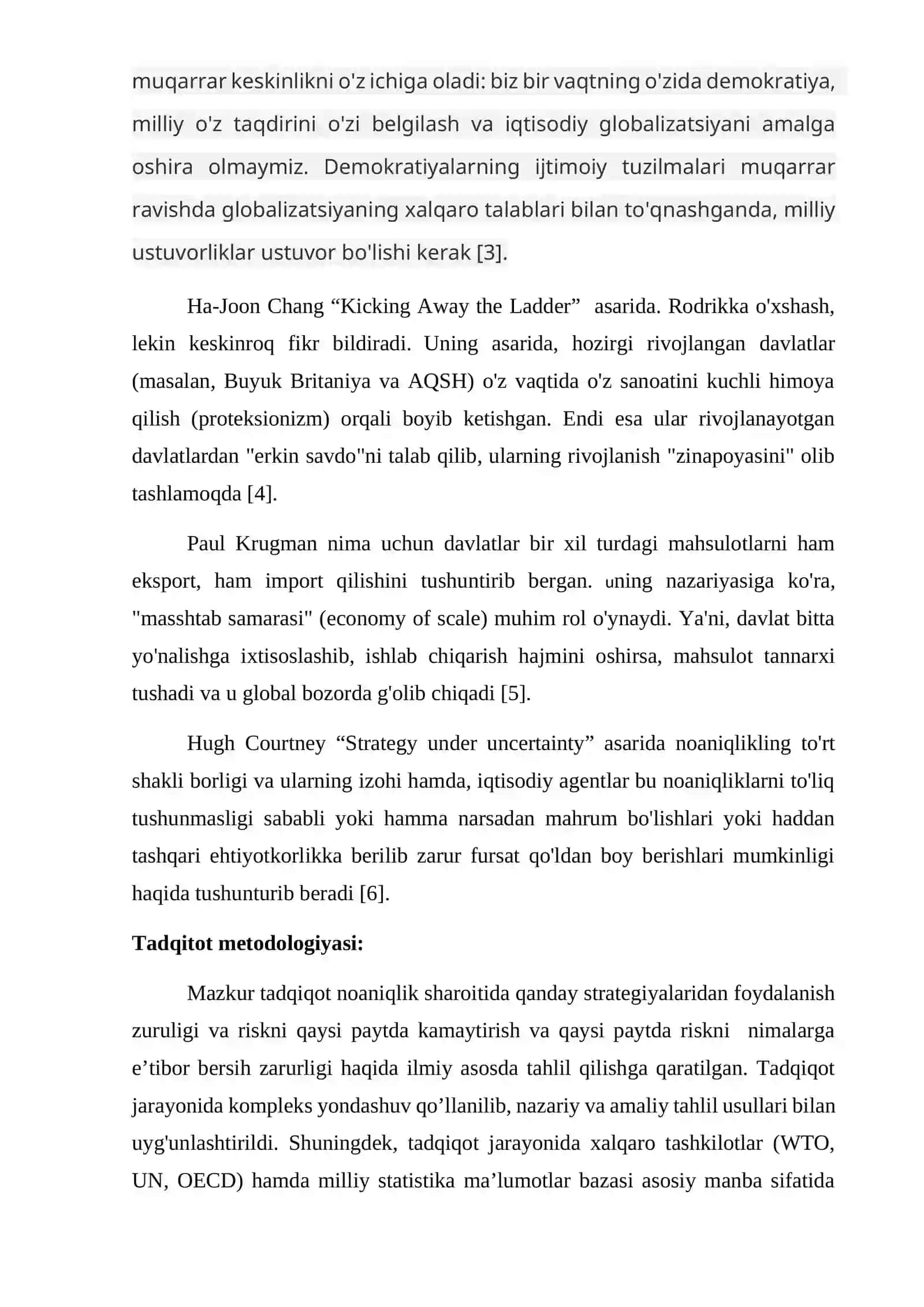 Bozor noaniqligi sharoitida tashqi muhitni strategik prognozlash 3