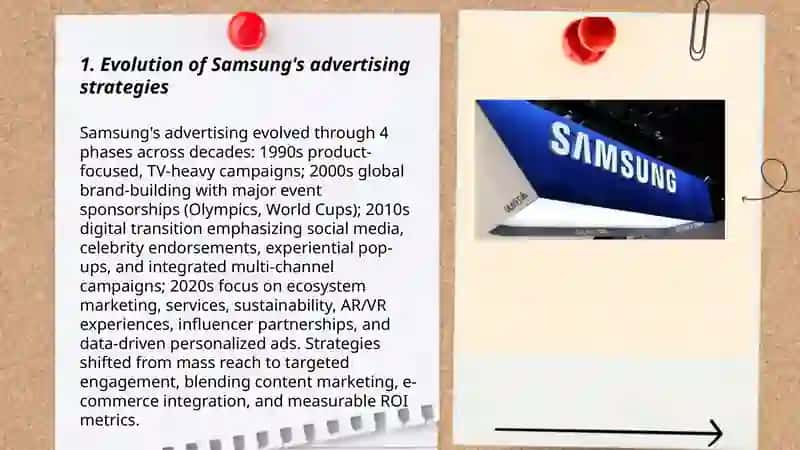 Samsung kompaniyasi reklama qilish 3