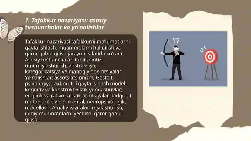 Tafakkur borasidagi psixologik nazariyalar 3