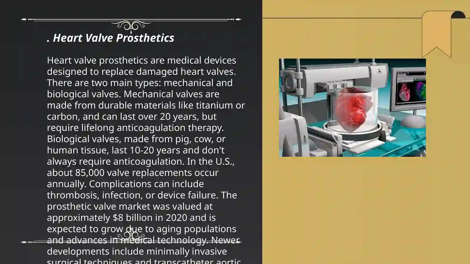Heart Valve Prosthetics 3