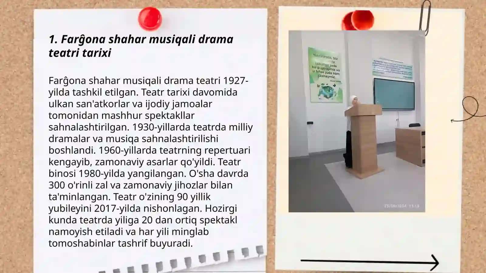 Farĝona shahar musiqali drama teatri bilan uchrashuv 3