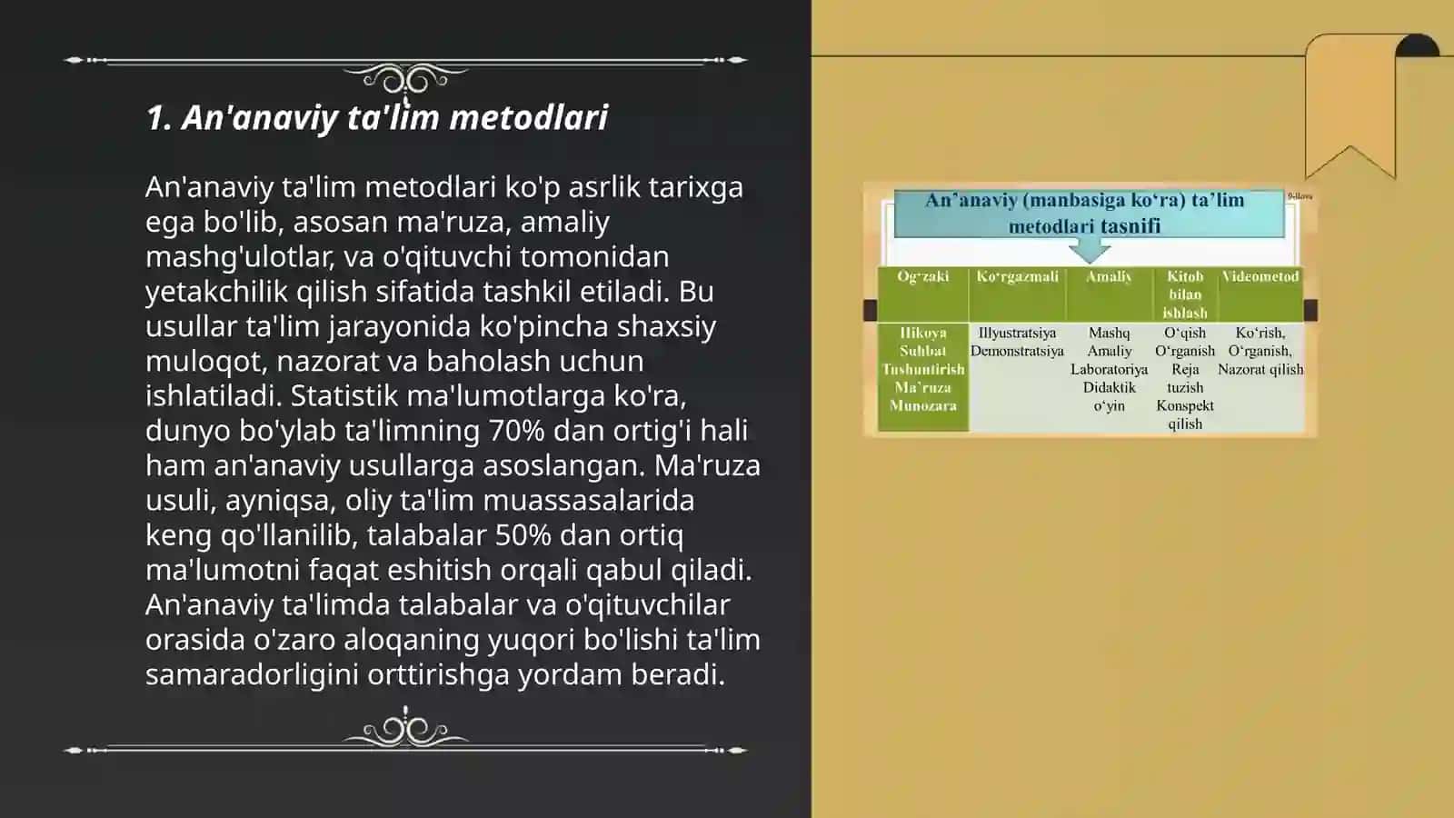 Biologiya oʻqitish metodikasi taqdimoti 3