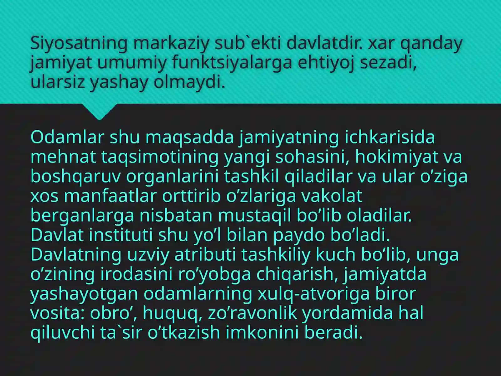 Aholini ijtimoiy muhofaza qilish tizimida davlatning roli 3