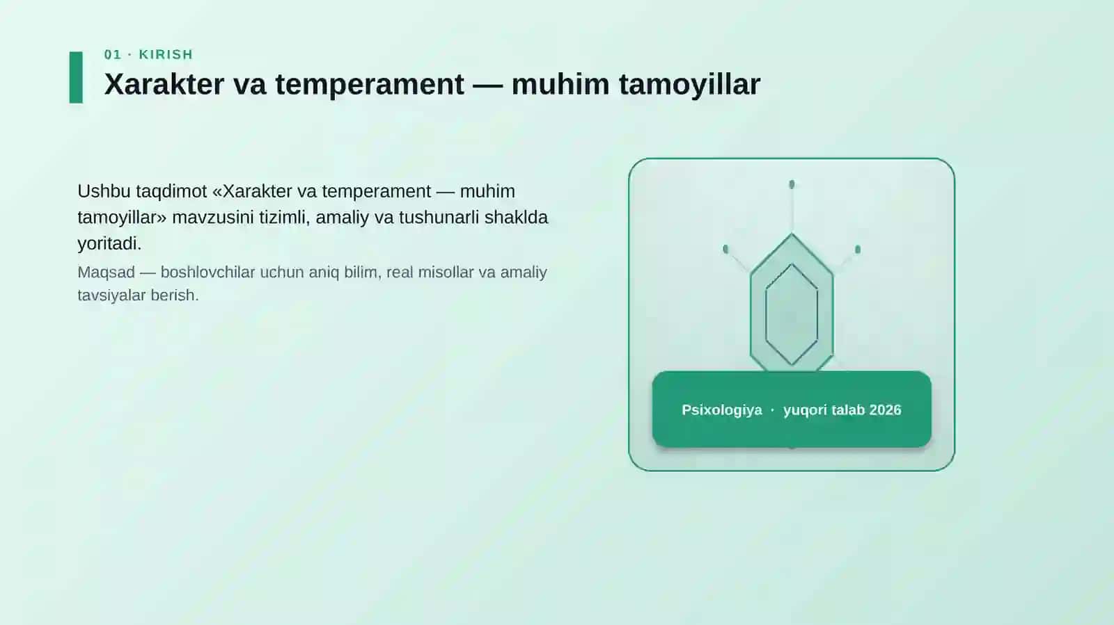 Xarakter va temperament — muhim tamoyillar 3