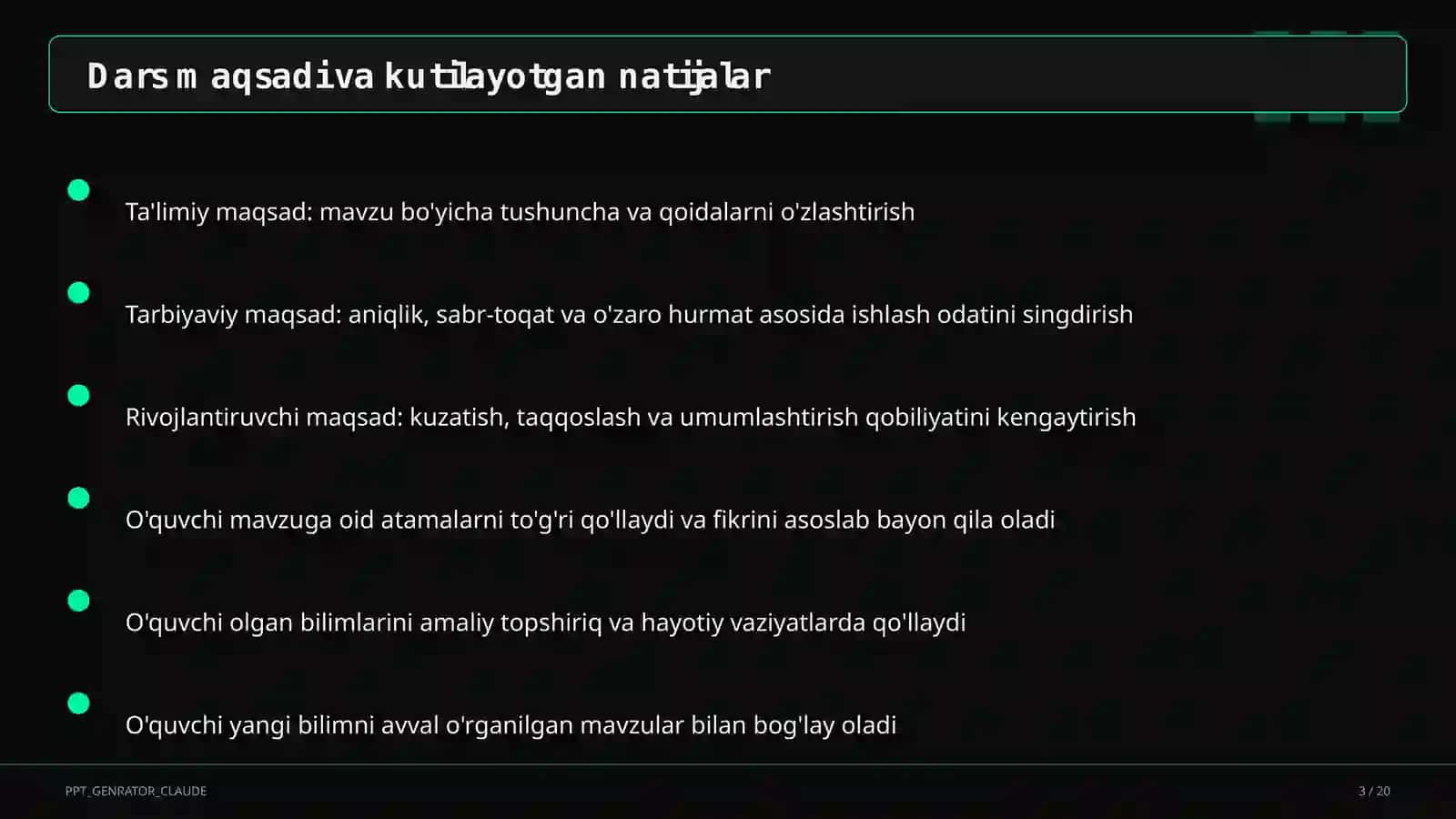 Startap va tadbirkorlik loyihasi (11-sinf) 3