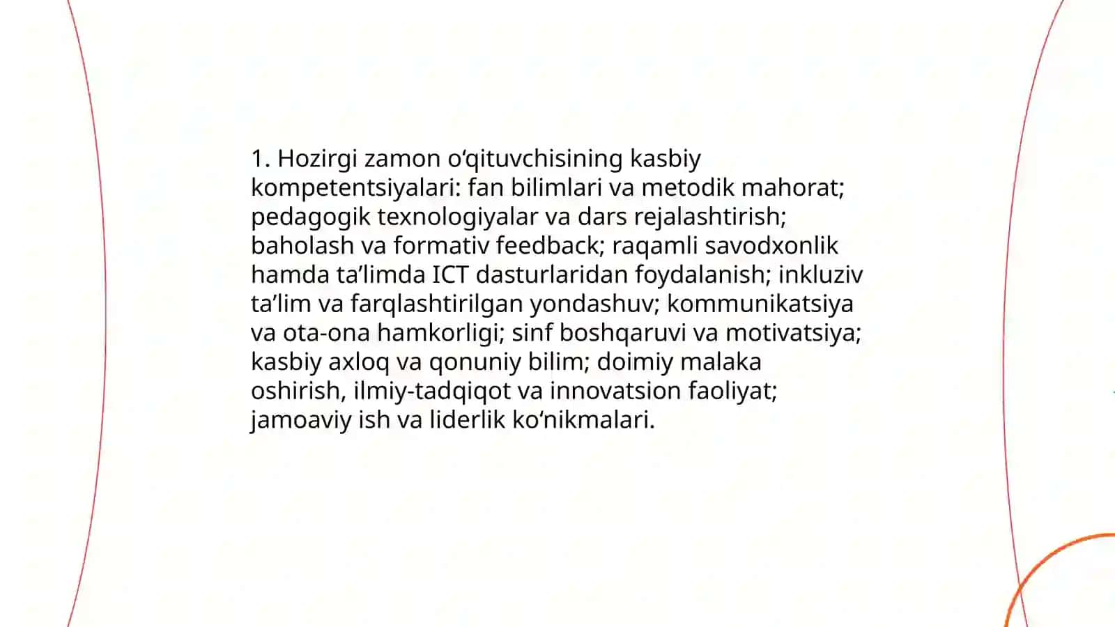 Hozirgi zamon o‘qituvchisining pedagogik faoliyati 3
