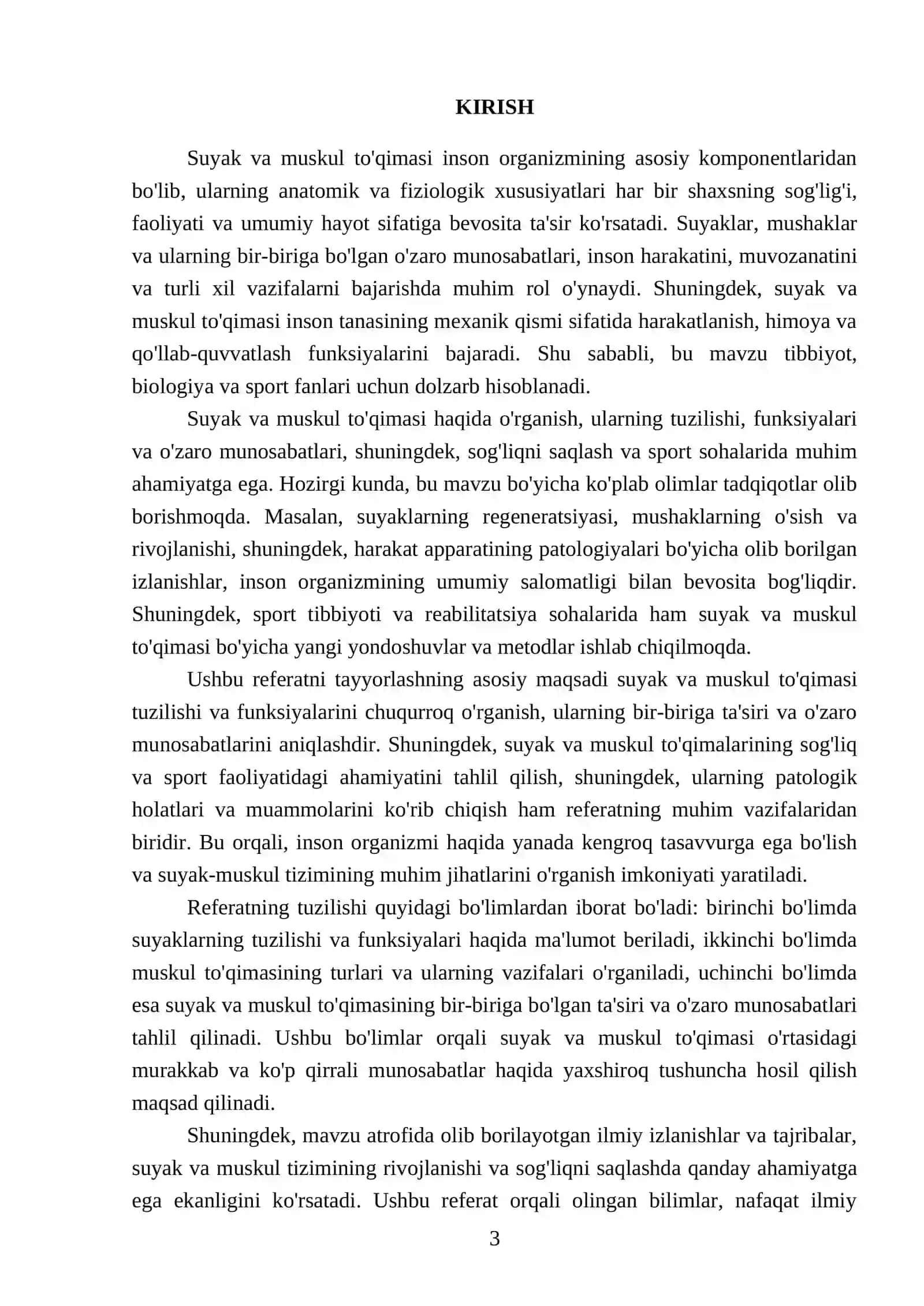Suyak va muskul tòqimasi 3