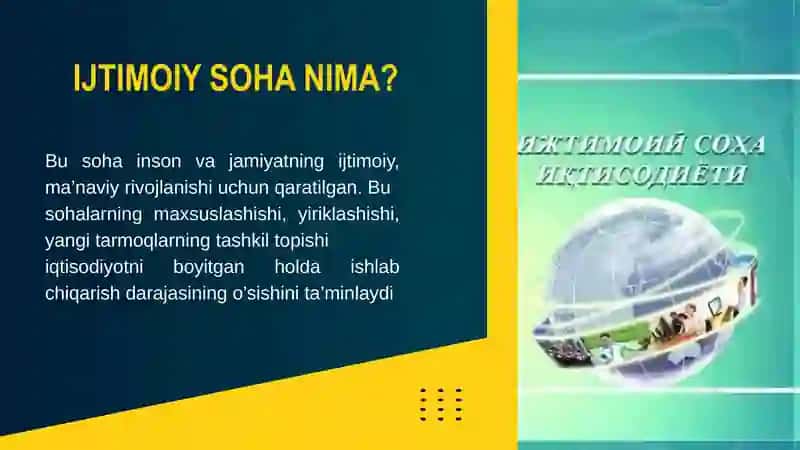 O'zbekistondagi Ijtimoiy Sohalar 3
