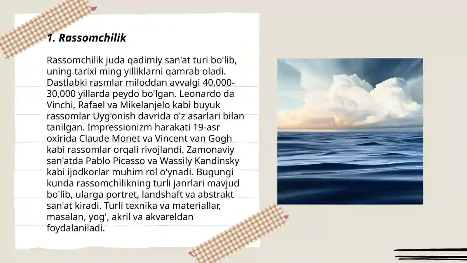 Tasviriy san'at janrlari 3