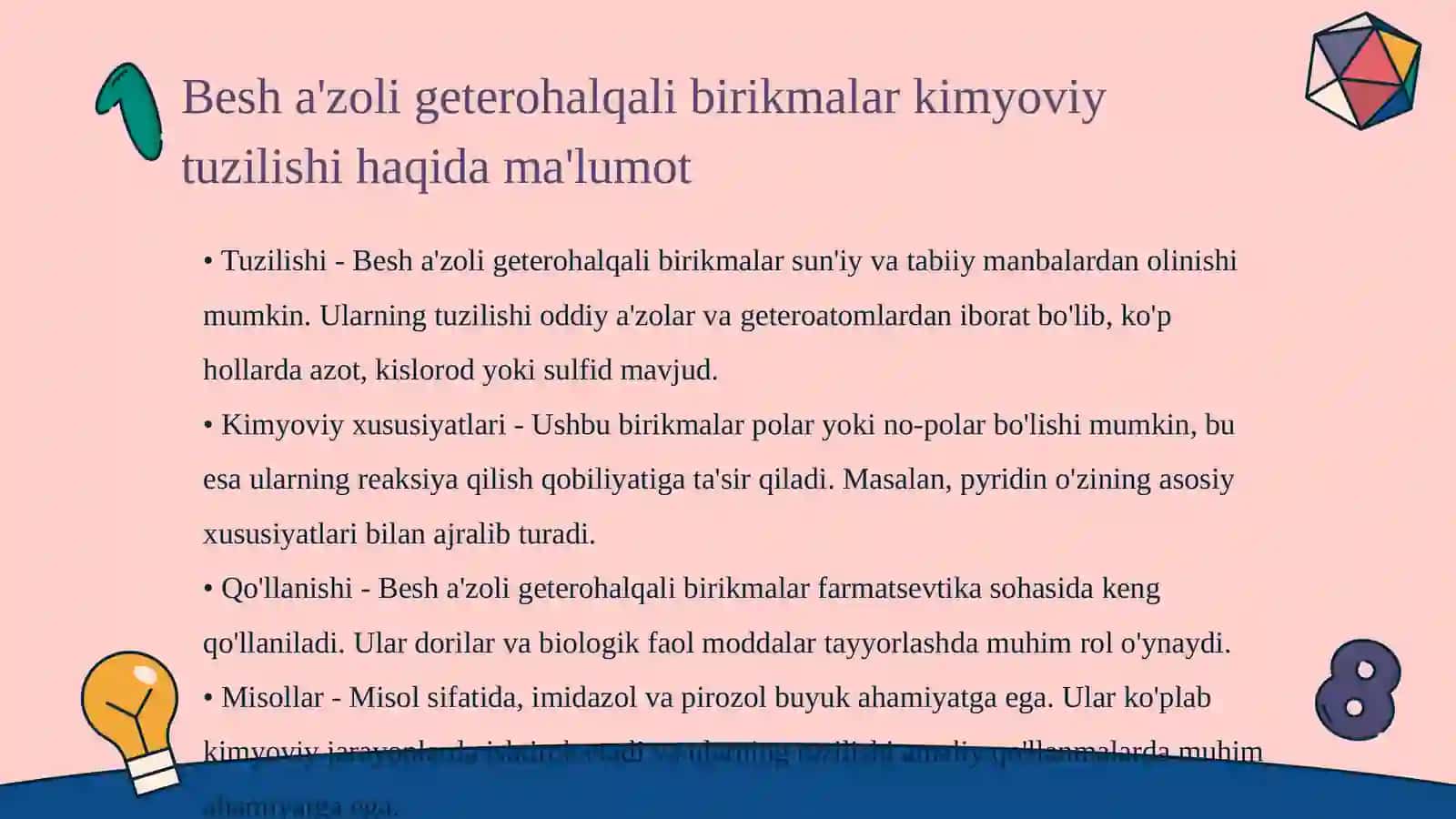 Besha'zoliikkitageteroatomligeterohalqalibirikmalar 3