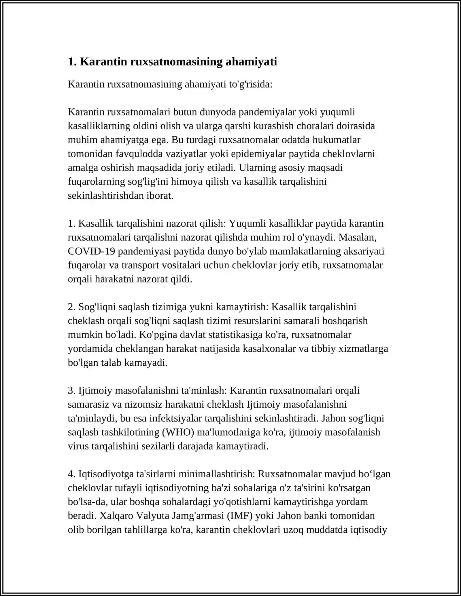 KARANTIN RUXSATNOMASINI OLISH TARTIB QOIDALARI 3