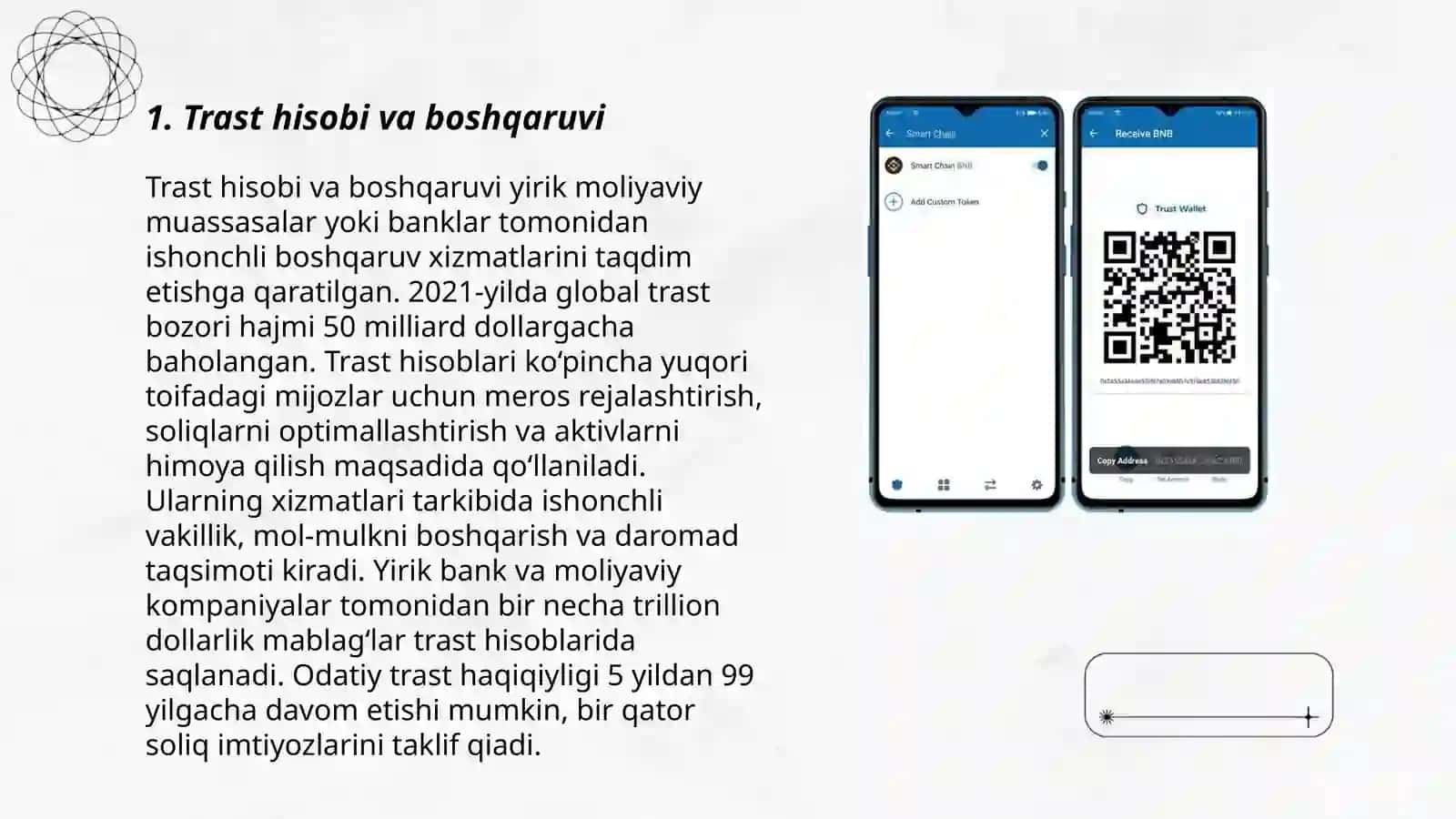 Trast operatsiyalar bo'yicha hisob kitob 3