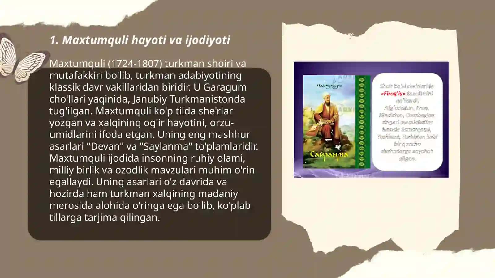 Maxtumquli ijodi 3