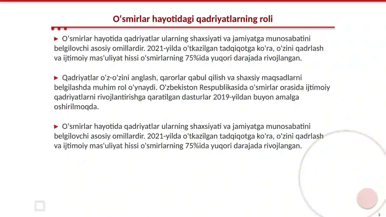 Oʻsmirlarda hayotiy qadriyatlarni faollashtirish 3