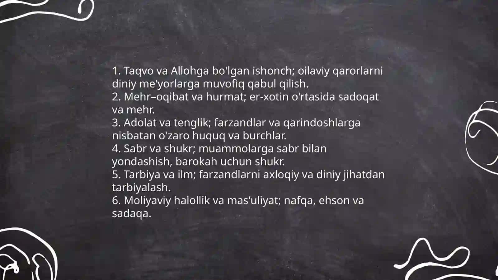 Islom dini va oiladagi tarbiya 3