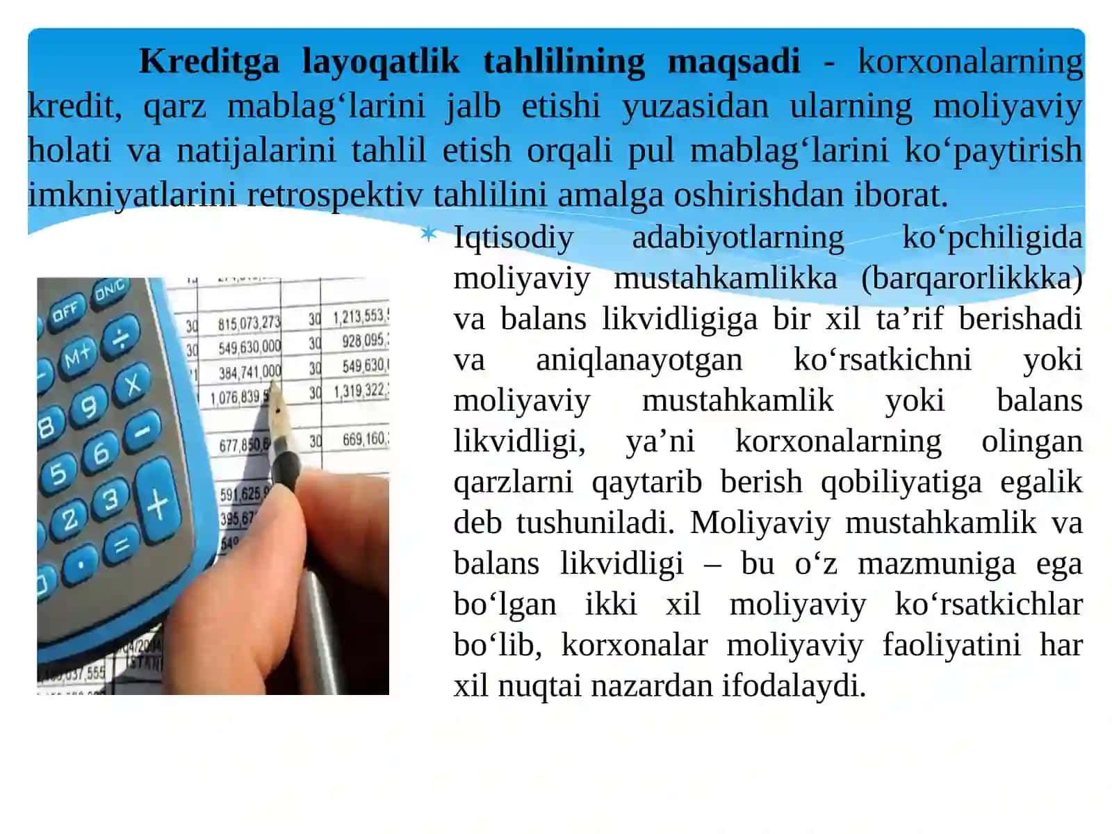 KREDITGALAYOQATLILIK TAHLILI 3