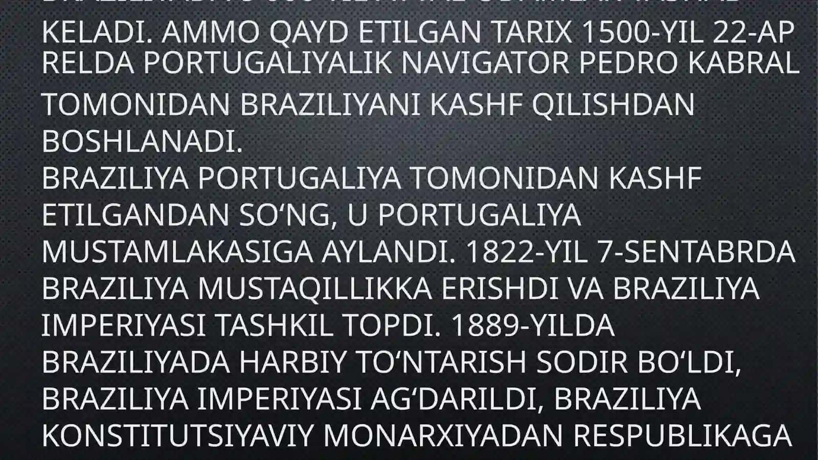 Brazilya etnologiyasi 3