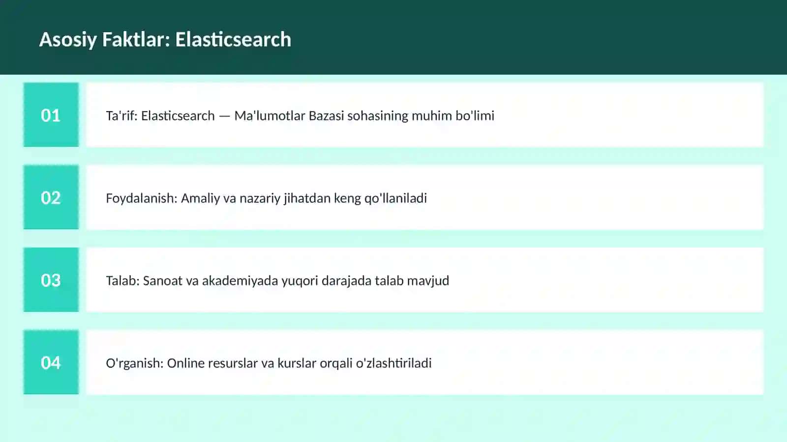 Elasticsearch 3