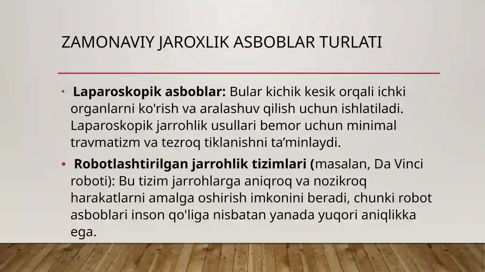 Zamonaviy jarrohlik asboblari tibbiyotda 3