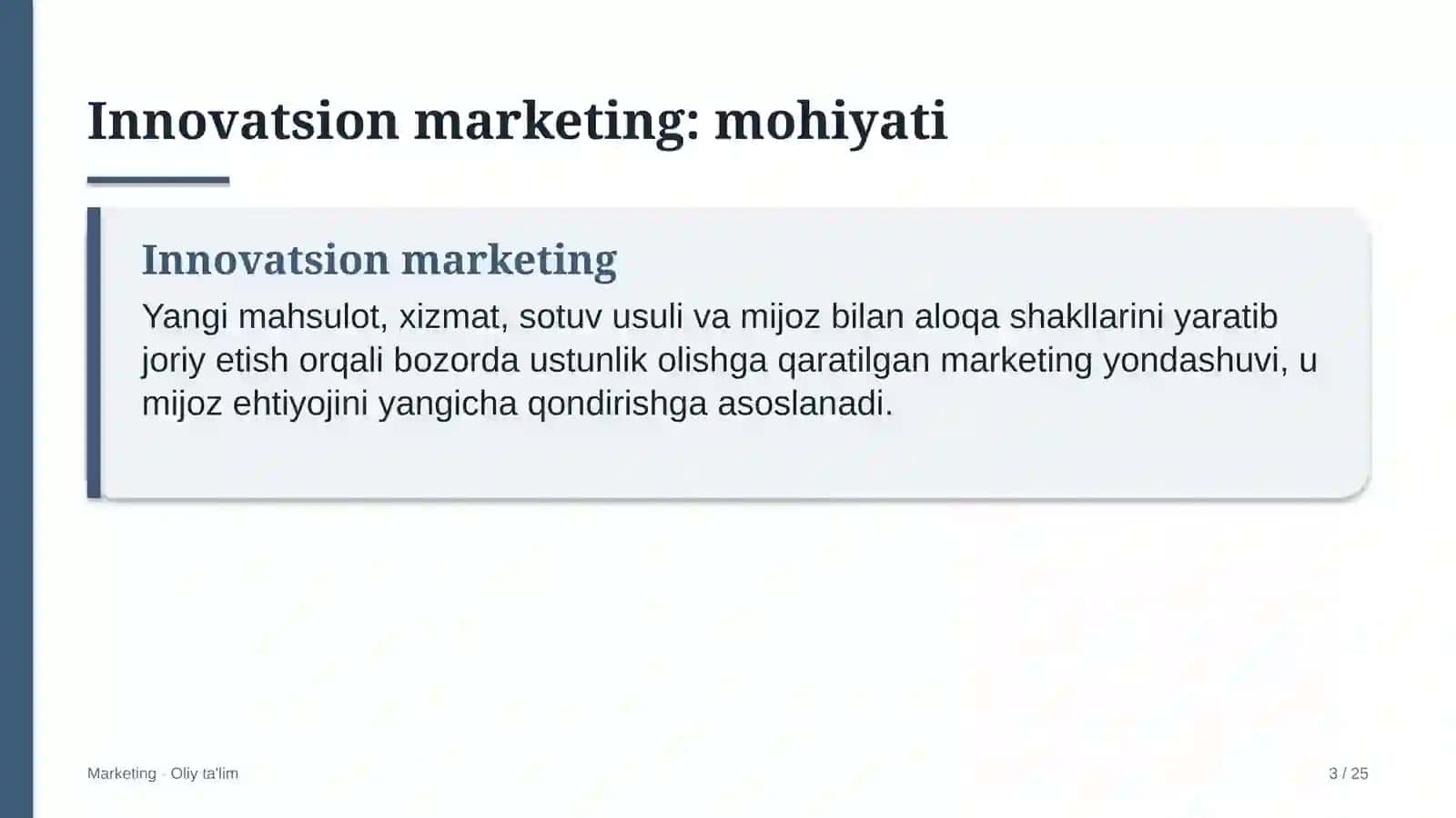 Kosmetika do'konlarida innovatsion marketing 3