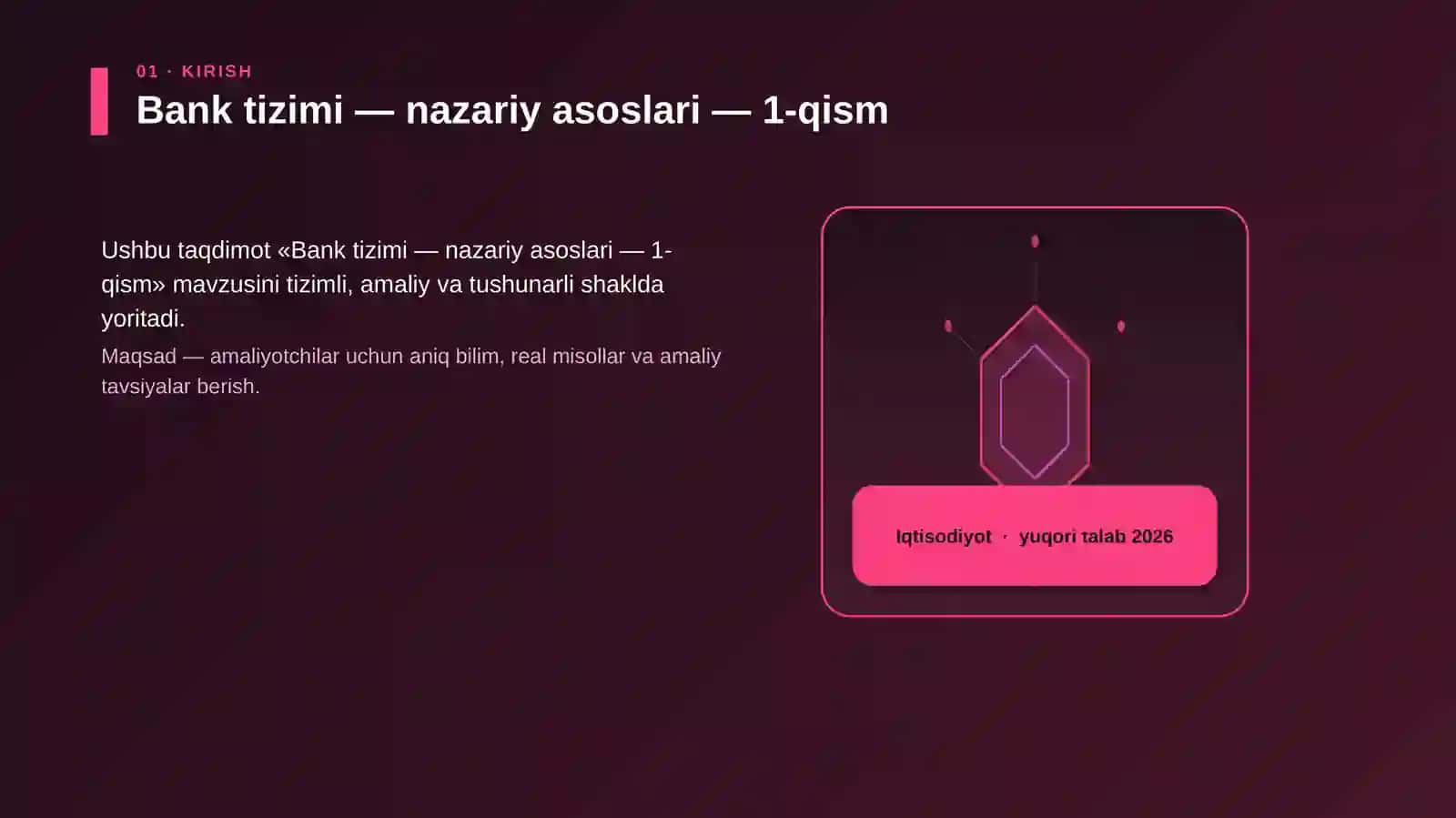 Bank tizimi — nazariy asoslari — 1-qism 3