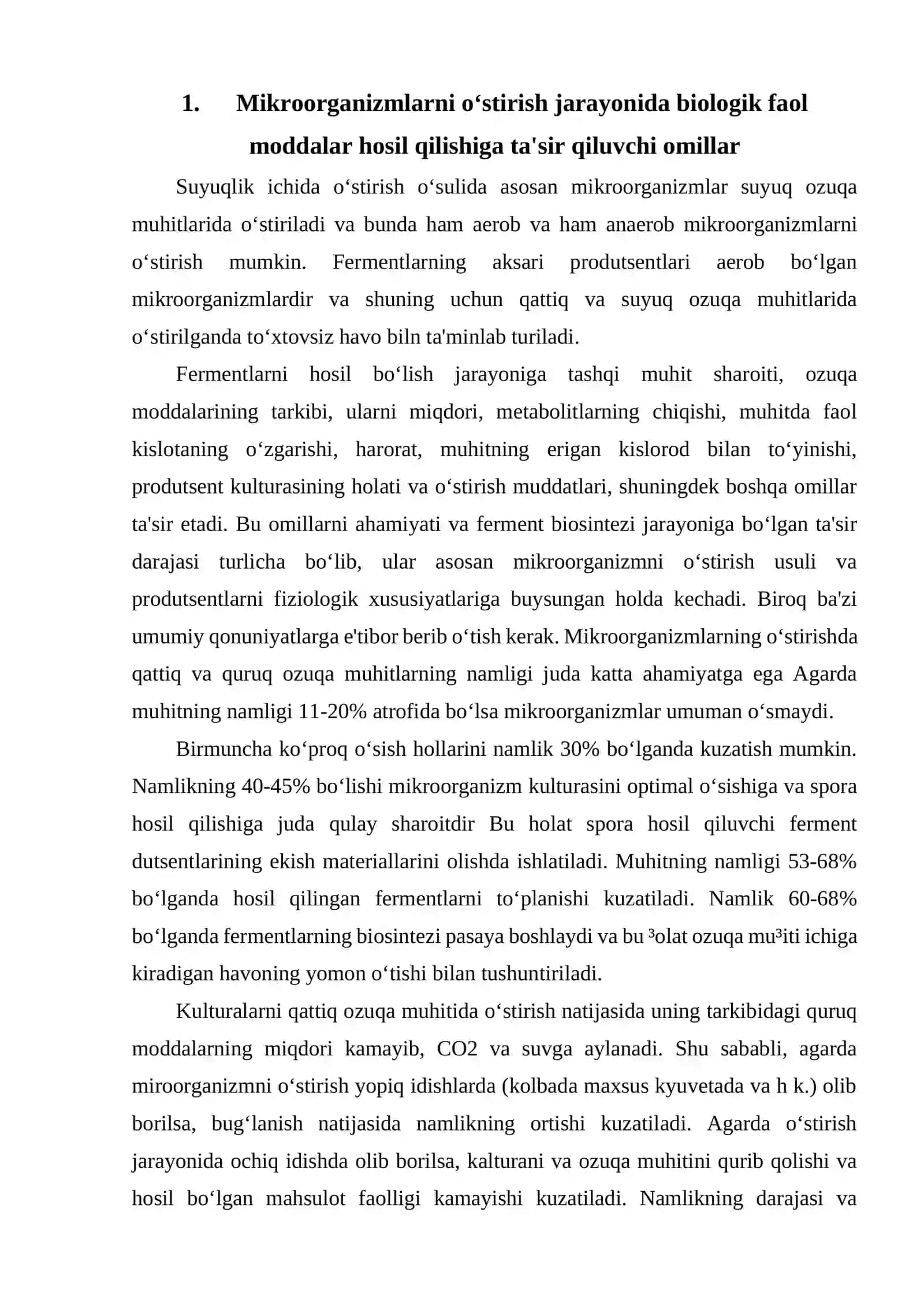 Mikroorganizmlarni suyuq ozuqa muhitida o’stirish jihozlari 3