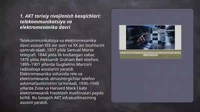 AKT rivojlanish bosqichlari va zamonaviy tendensiyalari 3