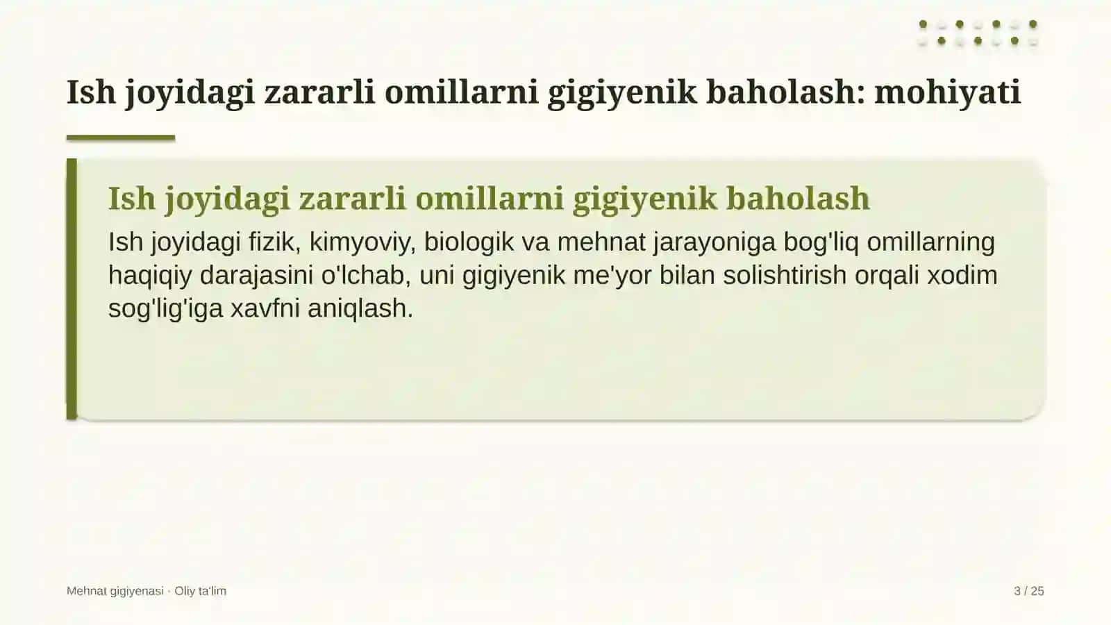 oilaviy poliklinikalarda ish joyidagi zararli omillarni gigiyenik baholash 4388 3