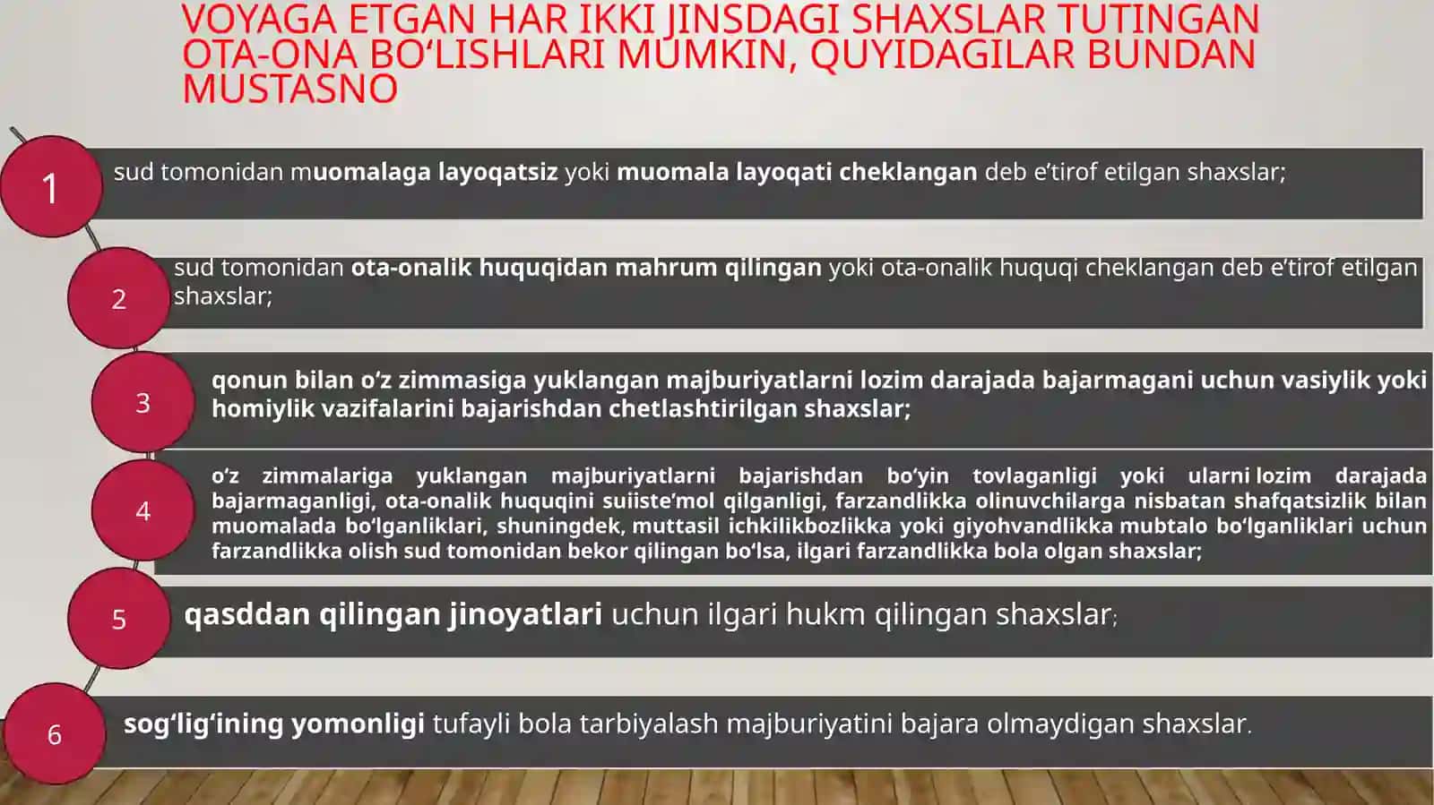 Bolalarni oilaga tarbiyaga berish tartibi 3
