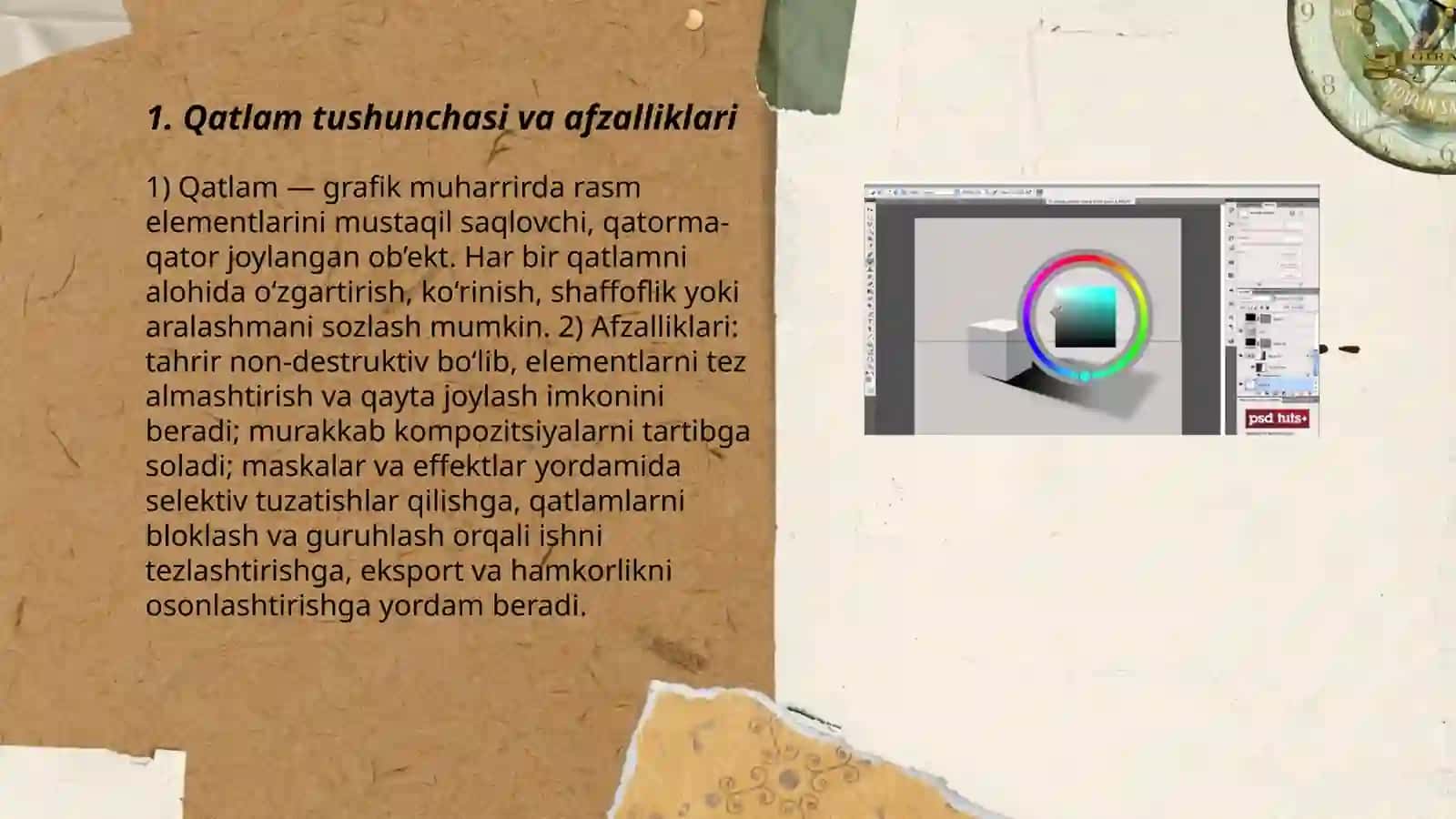 Qatlamlar bilan ishlash 3